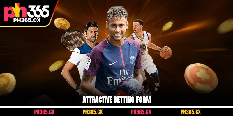 Attractive betting form