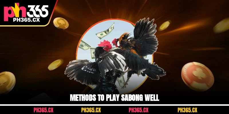Methods to play online sabong well at PH365 - strategies and tips