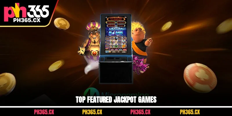 Top featured jackpot games